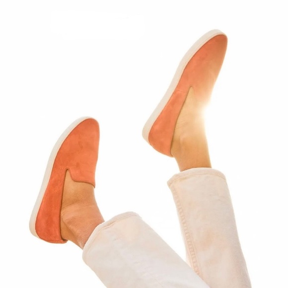 Birdies The Swift Slip On Sneakers Loafers Orange Nutmeg 7.5 Padded Slip On - Picture 1 of 8